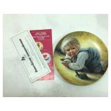 Artist signed collectors plateplate is titled