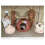 Native American Decor. Pottery, Statues & More
