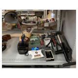 Table Lamp, Caulk Gun & More
