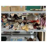 Assorted Collector Porcelain Dolls.