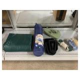 Sun Shelter, Foldable Shovel, Rope, Air Mattress