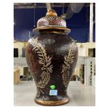 Decorative Urn Jar. Approx 20in