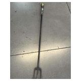 Cast Iron Fireplace Trident. Approx 56in