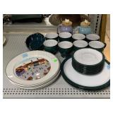 Denby Plates & Cups & Villeroy & Boch Plates