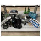 Assorted Household Items. Iron, Blender, Conair,