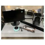 Vizio Monitor, Portable Scanner, Sony Soundbar &