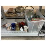 Assorted Home Decor. Vases, Glassware, Statues &