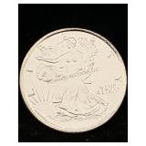 1/10 Ozt .999 Fine Silver Round Walking Liberty