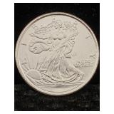 1/10 Ozt .999 Fine Silver Round Walking Liberty