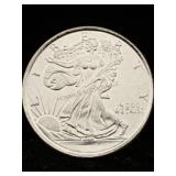 1/10 Ozt .999 Fine Silver Round Walking Liberty