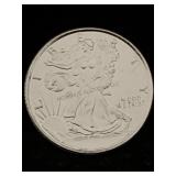 1/10 Ozt .999 Fine Silver Round Walking Liberty