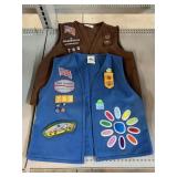 2 Girl Scout Southern Nevada Vests W/Patches