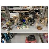 Enesco Christmas Figurines, Glass Flower, Angel