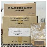Case Of Hard Bottom Bags. Approx 1000