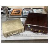 2 Vtg Hardshell Suitcases.