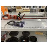 Black & Decker Hedge Trimmer & Kobalt Light