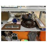 Assorted Home Decor. Mirrors, Shells W/Nets &