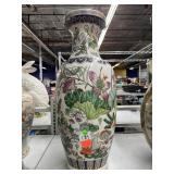 Decorative Porcelain Vase. Approx 22in. Item #139
