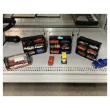 Assorted Toy Cars W/Cases