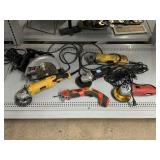 Assorted Power Tools. Skilsaw, Hand Saw & More