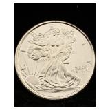 1/10 Ozt .999 Fine Silver Round Walking Liberty