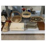 Wicker Baskets, Jewelry Boxes & More