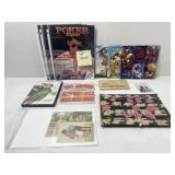 Miscellaneous small collectible items, including