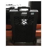 Folding plastic cart, approx 24in tall