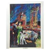 A signed limited edition, print titled luxurious