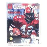 Atlanta falcons autographed program