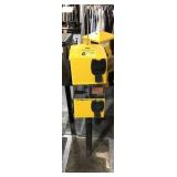 4 Sided Candy dispenser w/metal stand, no key,