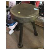 All terrain adjustable stool