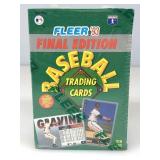 1993 Fleer final edition baseball factory set