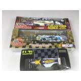 2 Racing Champions 1/64 Scale Haulers & F1 1/43