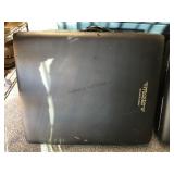 Master black folding massage table