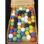 Vintage boxed set Vitro Agate marbles,