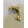14K Gold Dolphin Pendant - 2.5g