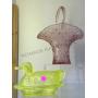VASOLINE  DUCK DISH & LE SMITH PINK BASKET