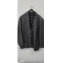 Zante black leather jacket,  made in Italy - size