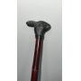 1930's Carnival Cane w Cast Metal Rabbit head