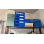 Plastic office Paper holders and small metal file