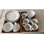 Lot of miscellaneous white dishes