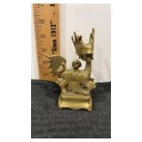 5" brass dragon figure/sculpture