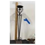 Metal  31" candle holder