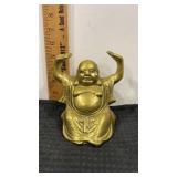 Brass Buddha  statue/figure 5? tall