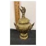 Thai Thailand Buddhist Temple Bronze? Lidded