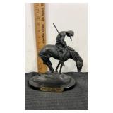 Bronze ? " End of the Trail? statue sculpture