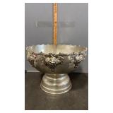 Silver Plated Punch Bowl 11"