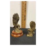 2 Brass eagles