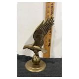 Solid brass  11"  Eagle statue